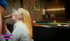 He counted a Russian woman on a pool table